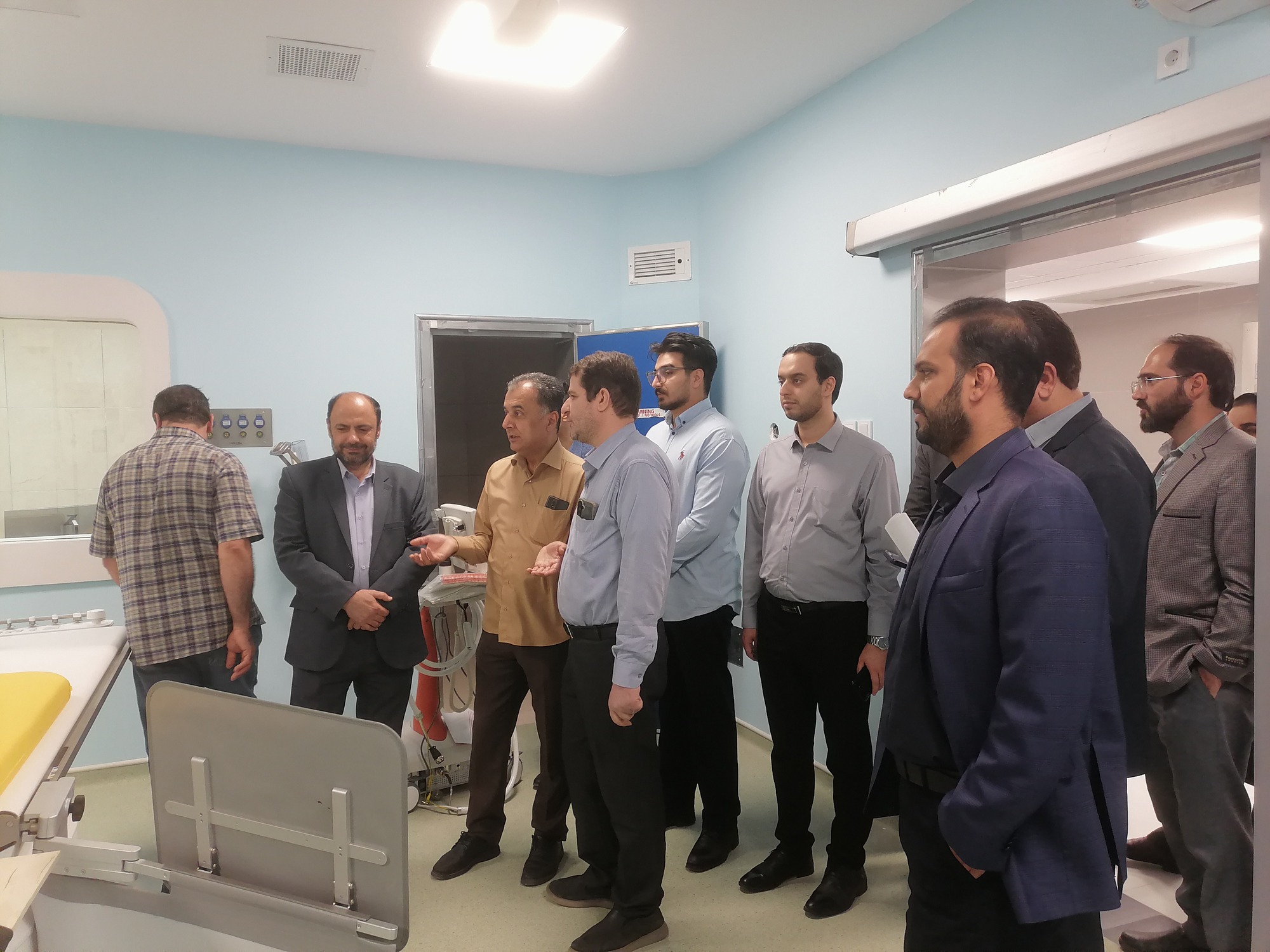 گامی بلند برای ارتقای سلامت شهرستان؛ بازدید تیم تخصصی دانشگاه علوم پزشکی همدان از واحد آنژیوگرافی بیمارستان امام حسین (ع) ملایر