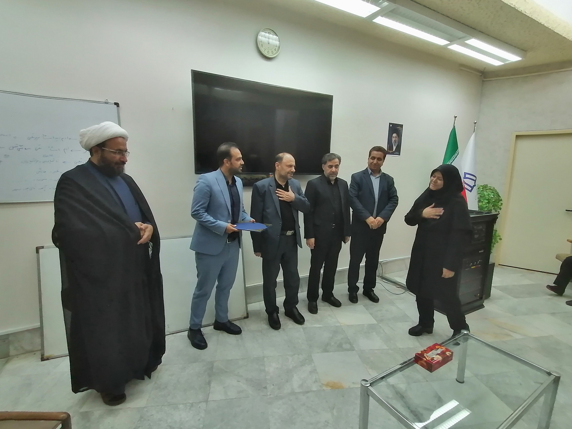 مراسم تکریم و معارفه سرپرست جدید مدیریت پرستاری بیمارستان امام حسین علیه‌السلام 
